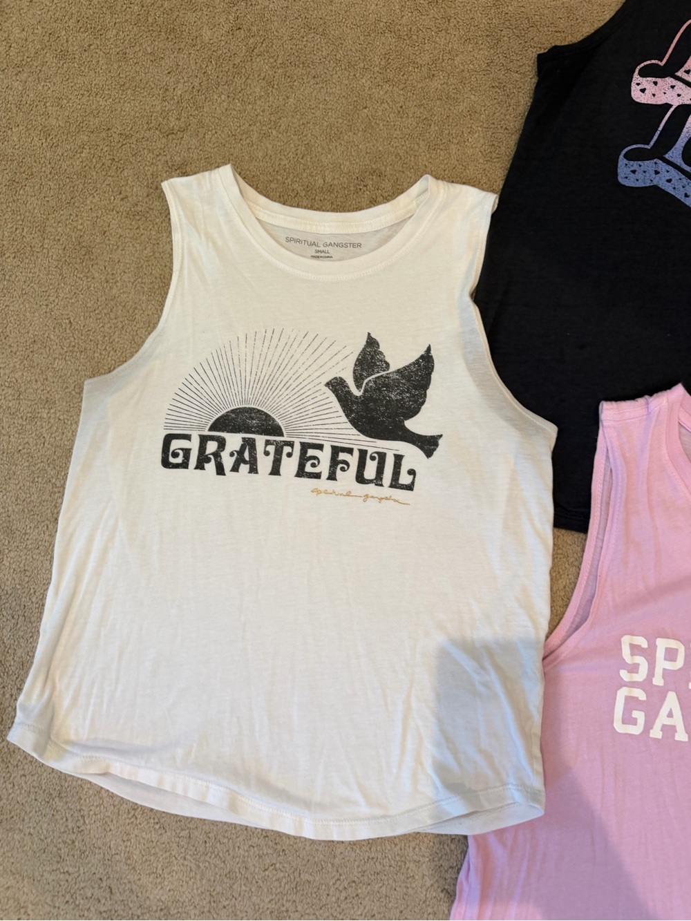 Spiritual Gangster Tank Tops lots of 5 total - Picture 4 of 6